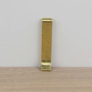 Koppelstuk geborsteld zijdeglans goud (bij 5504) - Aluminium bewerkt - 10 x 80 mm Exclusieve Aanbieding